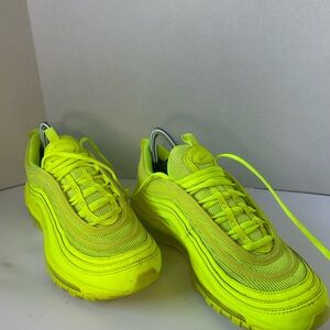 Nike Air Max 97 Triple Volt Green Yellow Highlighter CW7028-700 Size 9 Womens